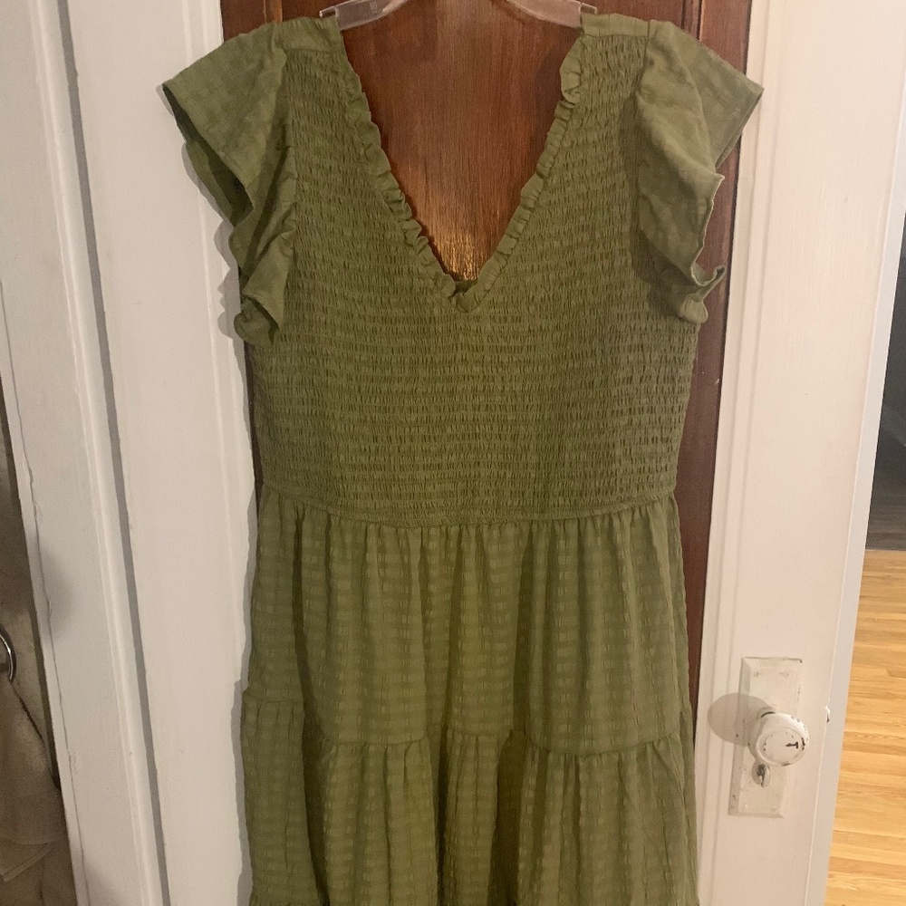 Summer midi dress XL